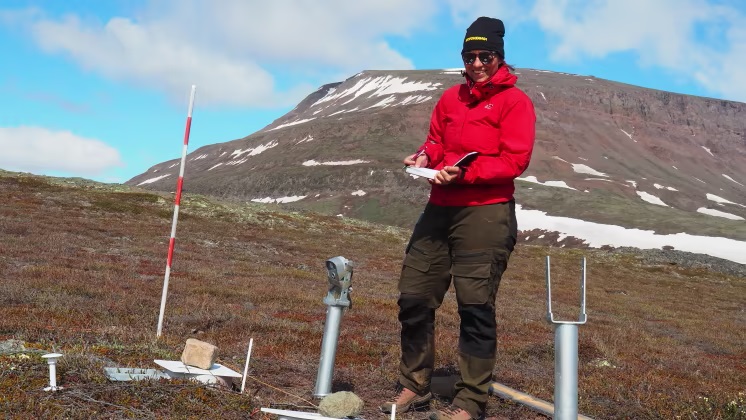 Markskruv minskar forskningsprojekts klimatavtryck i Arktis